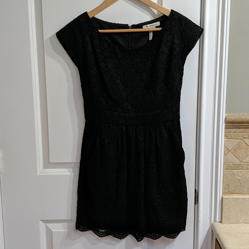 BCBGeneration Black lace dress